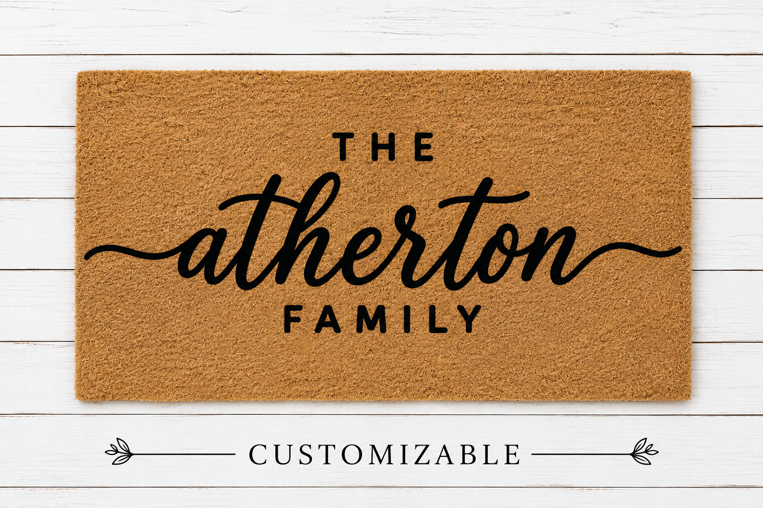 Bougie Bottoms Doormat Paint Class